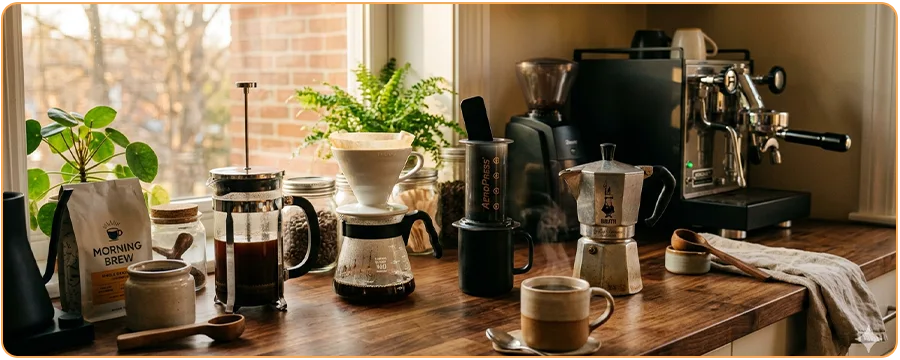 Les différentes méthodes pour préparer du café à la maison Los Andes Coffee 1
