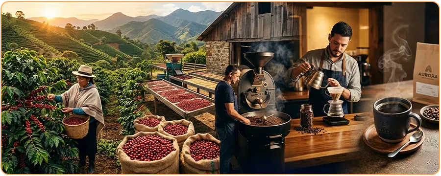 Qu’est-ce qu’un bon café De l’origine à la torréfaction, puis à la préparation kaosix 1