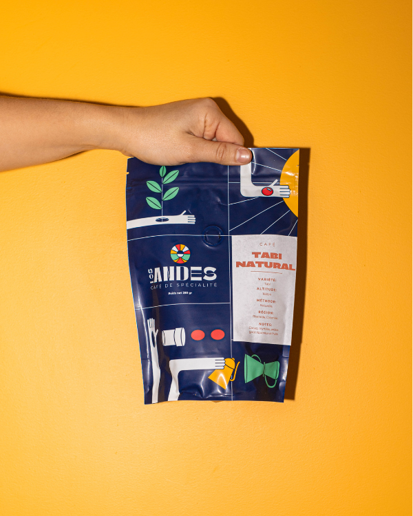 Café de Spécialité Tabi Naturel Grains ou Moulu
