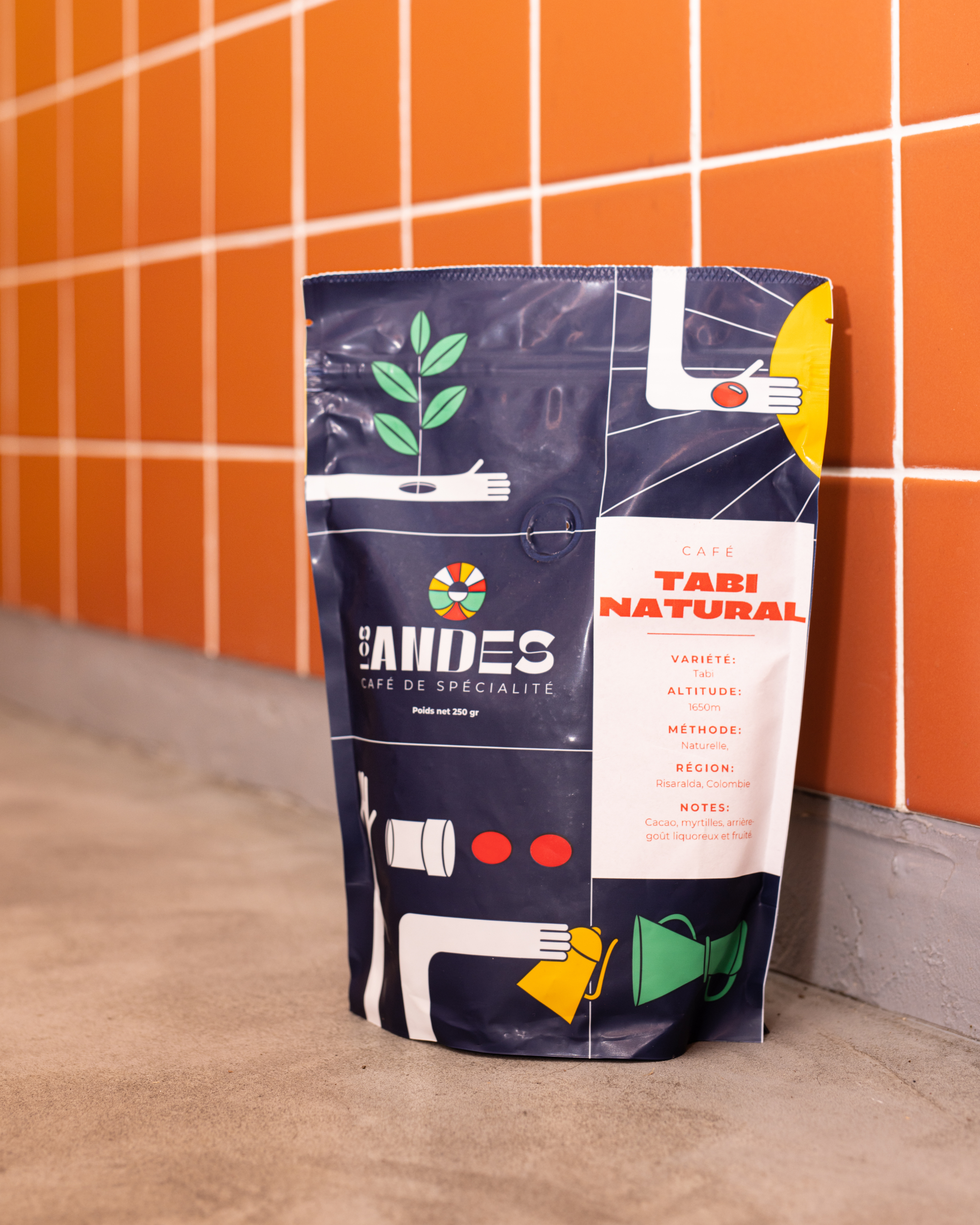 Café de Spécialité Tabi Natural Grains ou Moulu